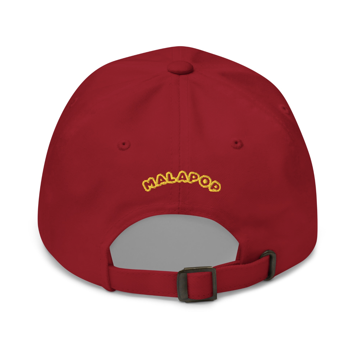 MALAPOP Logo Hat - Dark Red